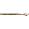 Lapp UNITRONIC CY PiDY Control Cable, 4 Cores 0.25mm² 24 AWG, Screened Stranded, Grey Polyvinyl Chloride Sheath 0034250