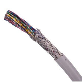 Lapp UNITRONIC LiYCY Series Twisted Pair Cable 16 Pairs 32 Cores 0.5 mm² 50 m Grey Sheath Polyvinyl Chloride 0035817