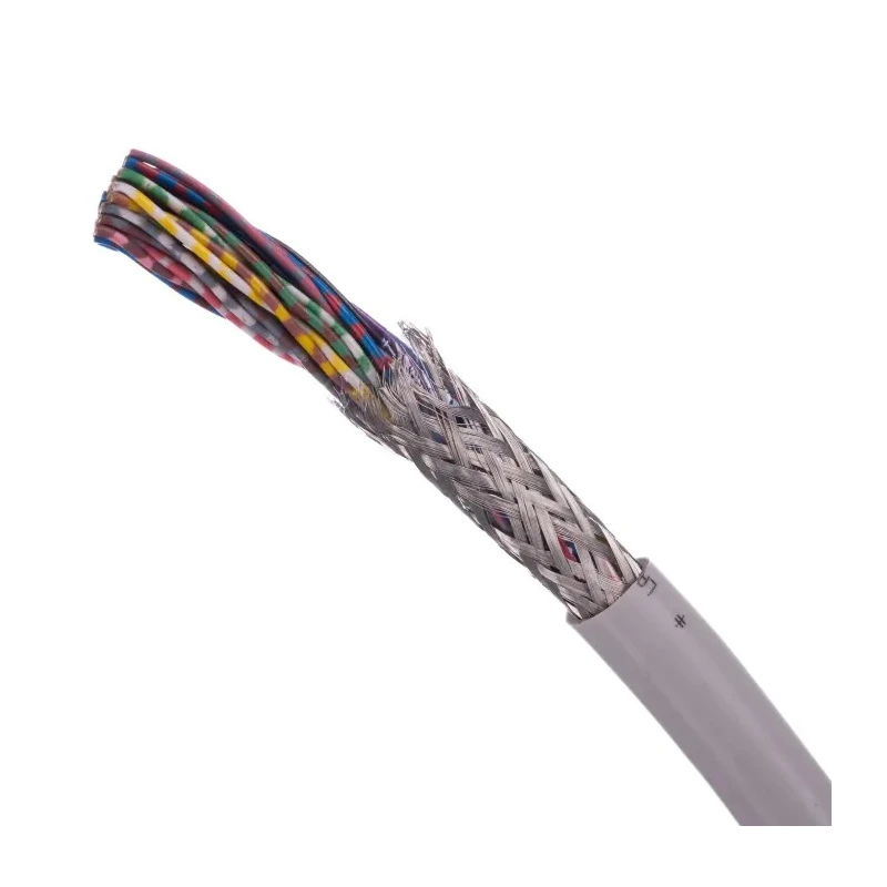 Lapp UNITRONIC LiYCY Series Twisted Pair Cable 16 Pairs 32 Cores 0.5 mm² 50 m Grey Sheath Polyvinyl Chloride 0035817