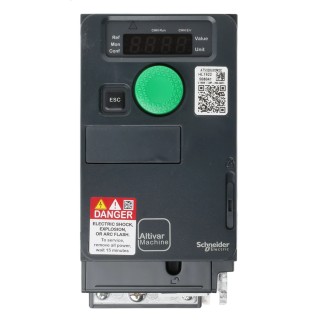 Schneider Electric Variable Speed Drive 180 W 1 Phase Altivar Series 230V AC 1.5 A ATV320U02M2C