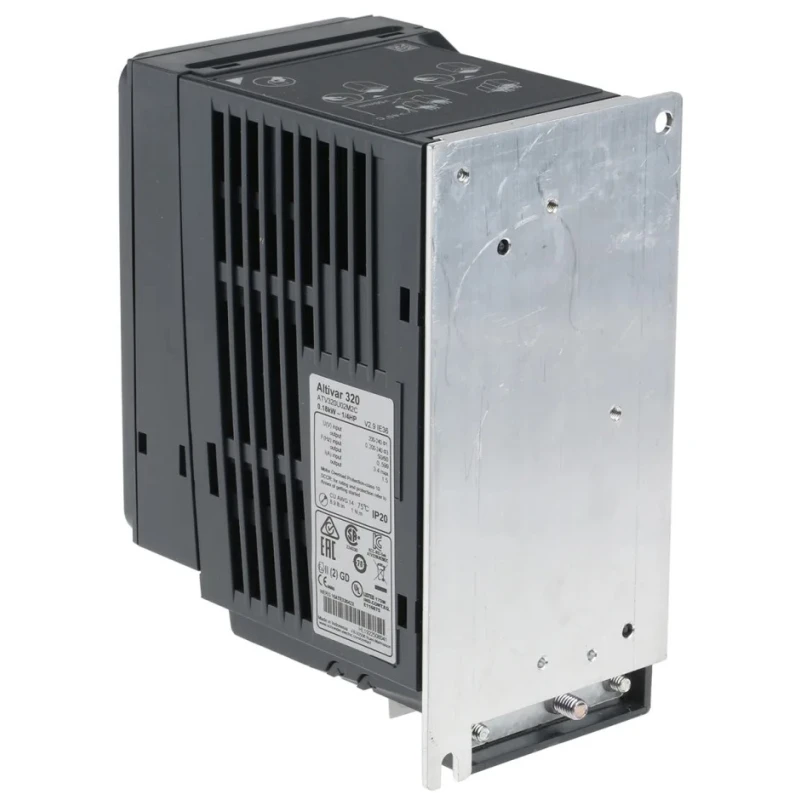 Schneider Electric Variable Speed Drive 180 W 1 Phase Altivar Series 230V AC 1.5 A ATV320U02M2C