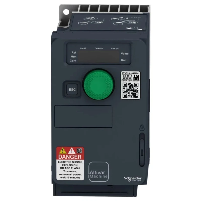 Schneider Electric Variable Speed Drive 550W 1 Phase Altivar Series 230V AC 3.7A ATV320U06M2C