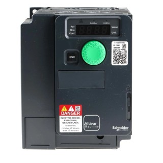 Schneider Electric Variable Speed Drive 750W 3 Phase 400V AC 2.3A Altivar Series ATV320U07N4C