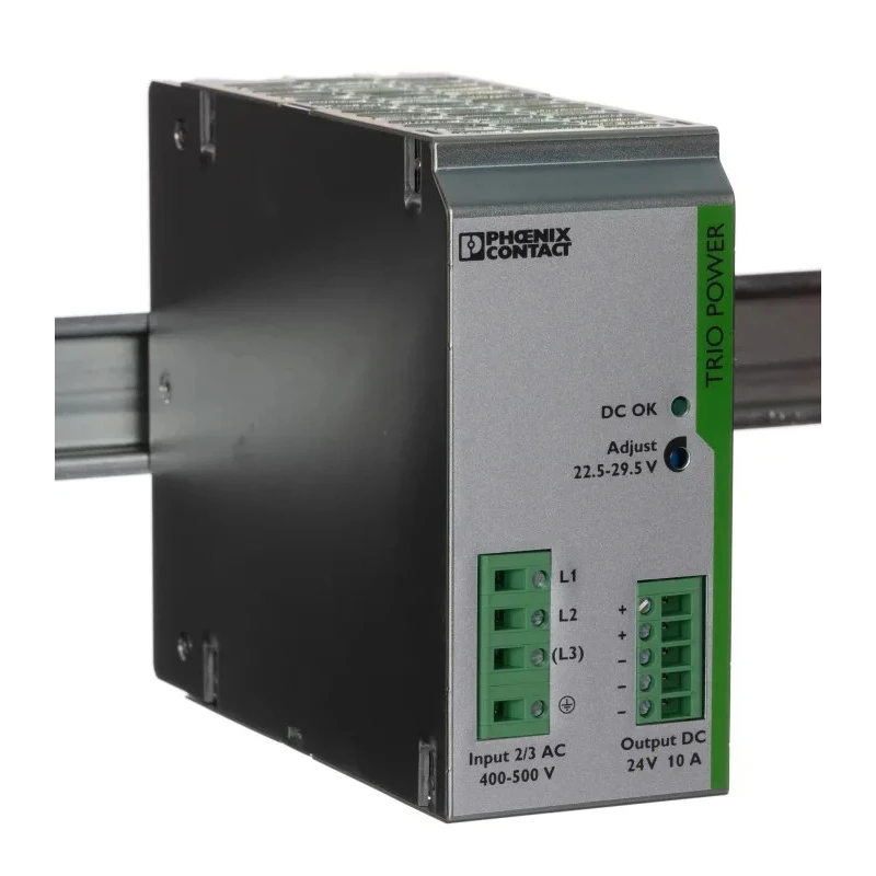 Phoenix Contact TRIO POWER Switched Mode Three Phase DIN Rail Power Supply 240W 29.5V DC, 10A Output 2866459