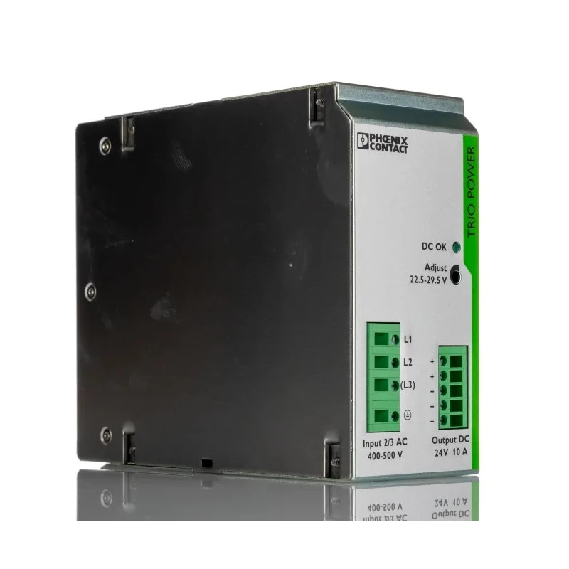Phoenix Contact TRIO POWER Switched Mode Three Phase DIN Rail Power Supply 240W 29.5V DC, 10A Output 2866459