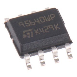 STMicroelectronics 64 kB Serial EEPROM 40 ns 8-Pin SOIC Serial-SPI Interface M95640-WMN6P