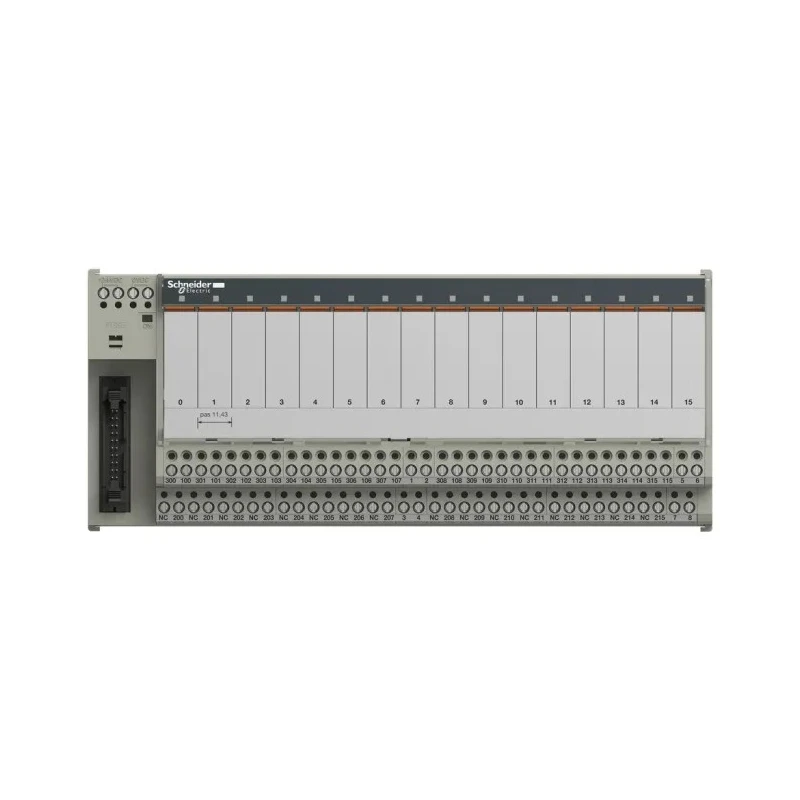 Schneider Electric Telefast Series Base Accessory for Quantum Automation Platform ABE7R16T230