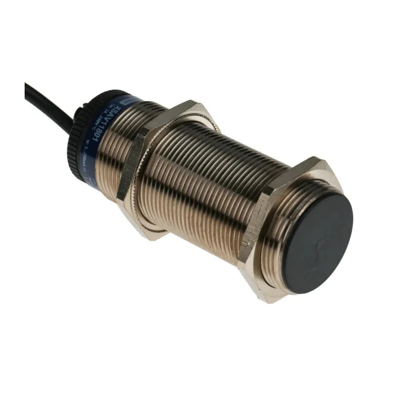 Telemecanique Sensors Threaded Barrel Inductive Proximity Sensor M30 x 1.5 2-Wire 264V Metal Housing 10 mm XSAV11801