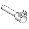 Schneider Electric Linergy DZ5 Insulated Bootlace Ferrule, 17.5 mm Pin Length, 6.35 mm Pin Diameter, White, Maximum DZ5CA163