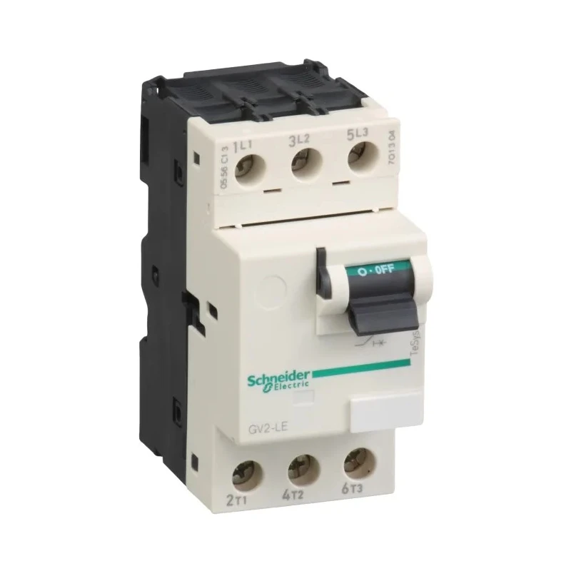 WEG 1.6A TeSyS GV Motor Protection Circuit Breaker 690V 3 Poles Thermal Magnetic GV2LE06