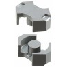 TDK Transformer Ferrite Core RM 5, T38 Material, 6700 nH AL Rating, 14.6x12.3x10.5 mm, Maximum Operating B65805J0000Y038