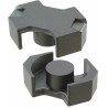 TDK N97 RM 10 Transformer Ferrite Core, 4200 nH, 28.5mm x 24.7mm x 18.7mm, 155°C Maximum Operating B65813J0000R097