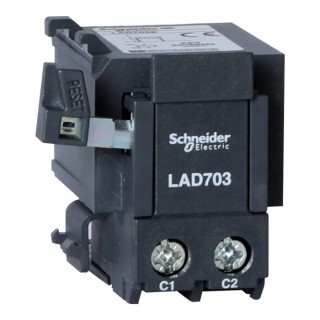 Schneider Electric 230V AC/DC Remote Tripping Device Circuit Trip for Use with LR3D Series, LRD Series LAD703M