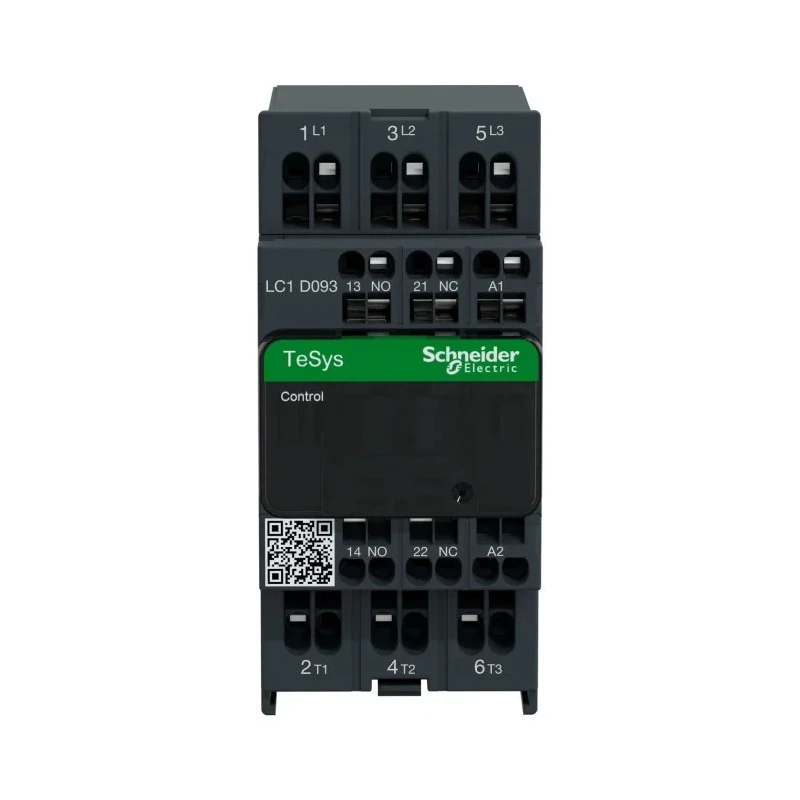 Schneider Electric Reversing Contactor 24V DC Coil, 3-Pole, 9A, 4kW Power Rating LC1D