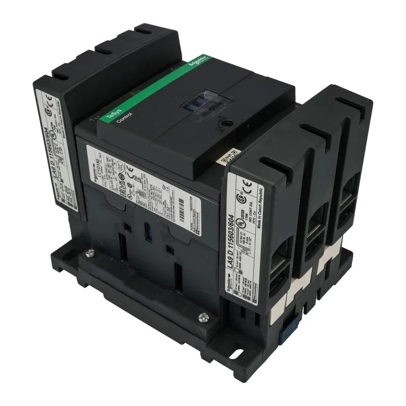 Schneider Electric LC1D300V Contactor 115V AC Coil, 3-Pole, 150 A, 80 kW Power Rating LC1D150FE7
