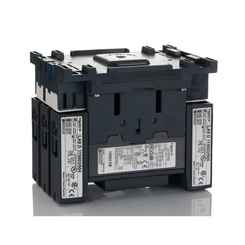 Schneider Electric LC1D300V Contactor 115V AC Coil, 3-Pole, 150 A, 80 kW Power Rating LC1D150FE7