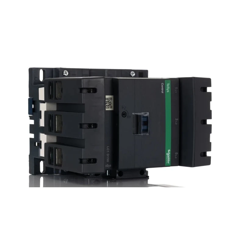 Schneider Electric LC1D300V Contactor 115V AC Coil, 3-Pole, 150 A, 80 kW Power Rating LC1D150FE7
