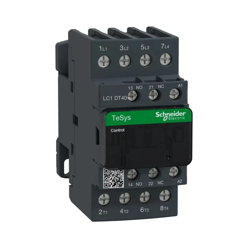Schneider Electric LC1D Series Contactor, 48V AC Coil, 4-Pole, 40 A, 1.56 W Coil Power LC1DT40E7