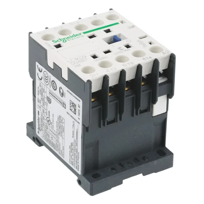 Schneider Electric LC1K TeSys K Series Contactor 24V AC Coil, 4-Pole, 9A, 1.3W Power, 690V AC LC1K09004B7