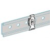 Schneider Electric Steel M6 Captive Nut Zinc Chromate Finish Length 2m AF1CG6