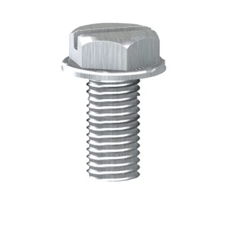 Schneider Electric Zinc Chromate Steel Hex Bolt M5 x 12 mm AF1VA512