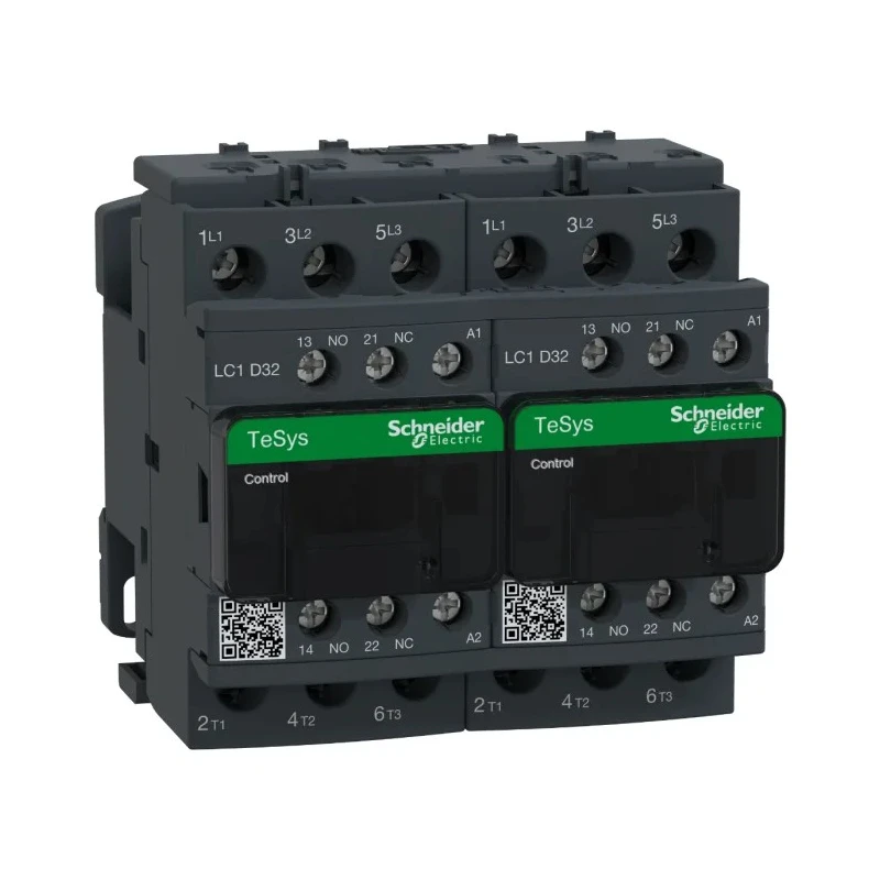 Schneider Electric TeSys D 3-Pole Contactor, 110V AC Coil, 32 A, 15 kW 110V AC, 3 NO, 690V AC LC2D32FE7