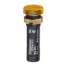 Schneider Electric Yellow Panel Mount Indicator Harmony Series, 12 mm Mount Hole, Screw Termination, IP40/IP65, 24V XVLA335