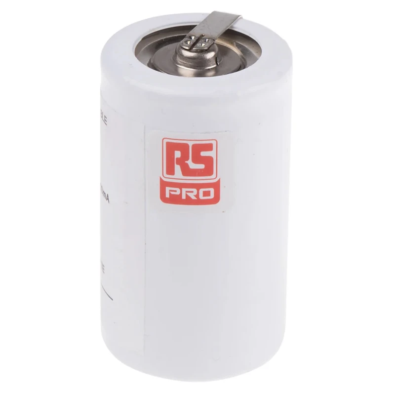 RS PRO NiCd Rechargeable D Battery 1.2V 5Ah Emergency Lighting Battery 125-3432
