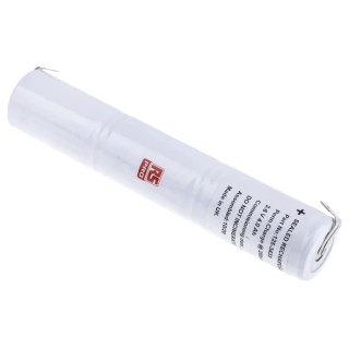 RS PRO 3.6 V NiCd Rechargeable Battery Pack 4 Ah, 3 Cells, Faston Termination 125-3433