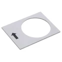 Schneider Electric Legend Accessory for Use with XACA Series Harmony Control Stations ZB2BY4901