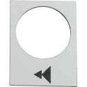 Schneider Electric Legend Marked Label 30 x 40 mm for XACA Series Harmony Pendant Control Stations ZB2BY4903