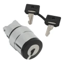 Schneider Electric Harmony 2-position Latching Key Switch Head 22 mm Cutout ZB4BG412
