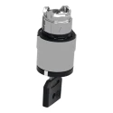 Schneider Electric Harmony 2-position Key Switch Head, Latching Operation, 22 mm Cutout ZB4BG214