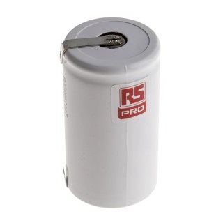 RS PRO NiCd Rechargeable D Battery 1.2V 4Ah Long Life Emergency Lighting Battery 125-3435
