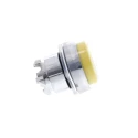 Schneider Electric Harmony XB4 Series Yellow Spring Return Push Button Head 22 mm Cutout, IP66, IP67 ZB4BP5