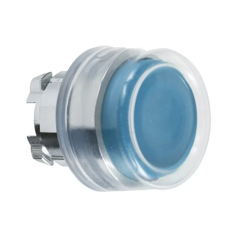 Schneider Electric Harmony XB4 Series Blue Spring Return Push Button Head, 22 mm Cutout, IP67, IP66 ZB4BP6