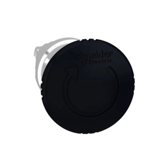 Schneider Electric Harmony XB4 Series Black Turn to Release Push Button Head 22 mm Cutout IP66 IP67 IP69K ZB4BS52