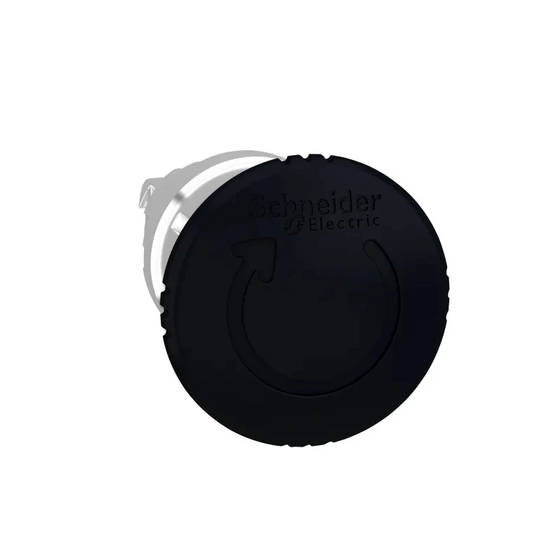 Schneider Electric Harmony XB4 Series Black Turn to Release Push Button Head 22 mm Cutout IP66 IP67 IP69K ZB4BS52