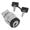 Schneider Electric Harmony 2-position Key Switch Head, Spring Return to Centre, 22mm Cutout ZB4BG612
