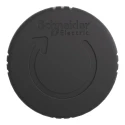 Schneider Electric Harmony XB4 Series Black Turn to Release Push Button Head 22 mm Cutout IP66 IP67 IP69K ZB4BS52