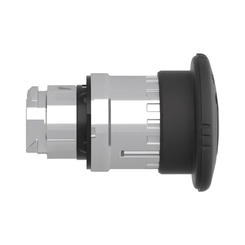 Schneider Electric Harmony XB4 Series Black Turn to Release Push Button Head 22 mm Cutout IP66 IP67 IP69K ZB4BS52