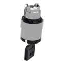 Schneider Electric Harmony 2-position Key Switch Head, Spring Return to Centre, 22mm Cutout ZB4BG612