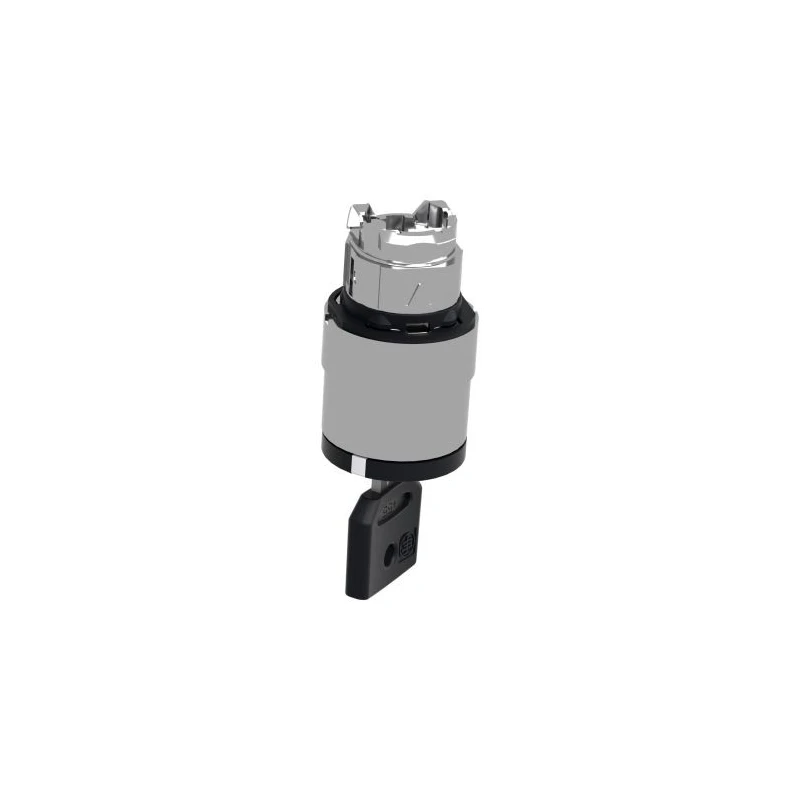 Schneider Electric Harmony 2-position Key Switch Head, Spring Return to Centre, 22mm Cutout ZB4BG612