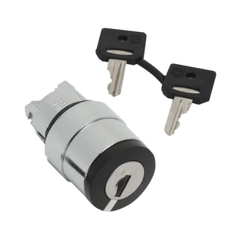 Schneider Electric Harmony 2-position Key Switch Head, Latching, 22 mm Cutout ZB4BG420