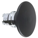 Schneider Electric Harmony XB4 Series Black Spring Return Mushroom Round Push Button Head 22mm Cutout ZB4BR2