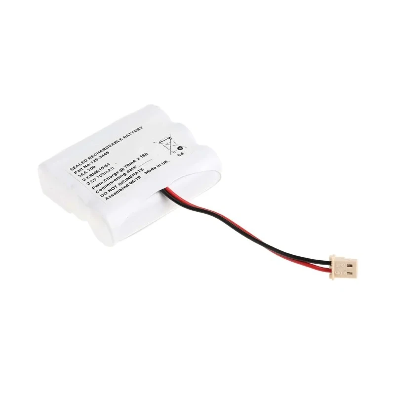 RS PRO 3.6 V NiCd Rechargeable Battery Pack 700 mAh 3-Cell with Molex 5264 Termination 125-3445