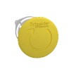 Schneider Electric Harmony XB4 Series Yellow Turn to Release Push Button Head 22mm Cutout ZB4BS55