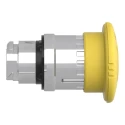 Schneider Electric Harmony XB4 Series Yellow Turn to Release Push Button Head 22mm Cutout ZB4BS55