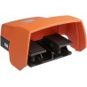 RS PRO Foot Switch Momentary Foot Switch Die Cast Aluminium 10A Contact Current 600 V AC 125-3711