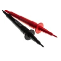 RS PRO Fused Test Lead Kit CAT III 1kV 50kA Right Angle Plug 1.25m Lead Length 125-3731